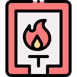 Fire alarm icon