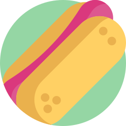 hot-dog Icône