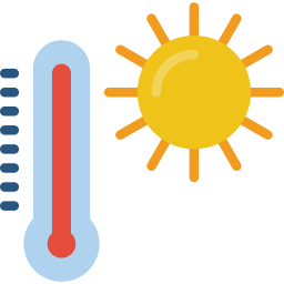 thermomètre Icône