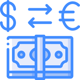 Currency exchange icon