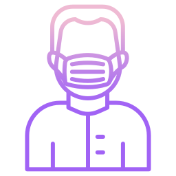 Medical mask icon