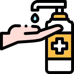 Hydroalcoholic gel icon