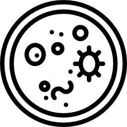 Petri dish icon