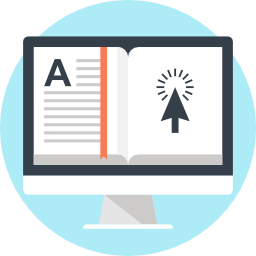 Online learning icon