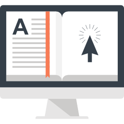 Online learning icon