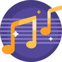 Music notes icon