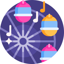 Ferris wheel icon