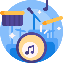 Drum set icon