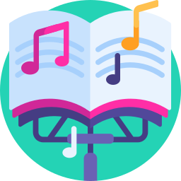 Music stand icon