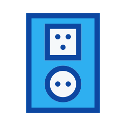 Electric outlet icon