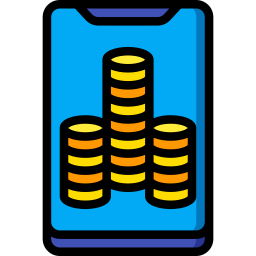 Mobile banking icon