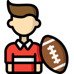 rugby spieler icon