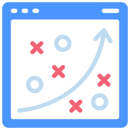 plan stratégique Icône