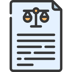 Legal document icon