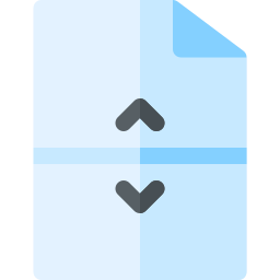 pfeile nach oben und unten icon