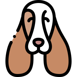 basset-hond icoon