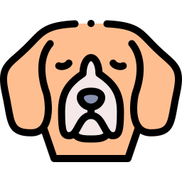 Golden retriever icon