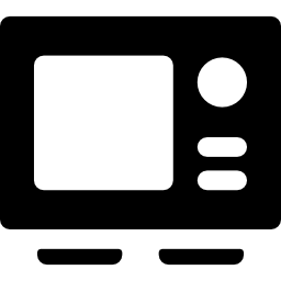 Microwave oven icon