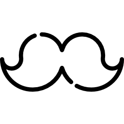 bigode Ícone