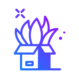 Delivery box icon