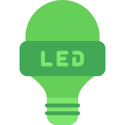 Led lamp icon