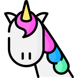 unicorno icona