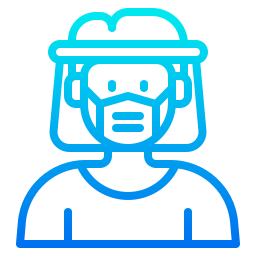 Face protection icon