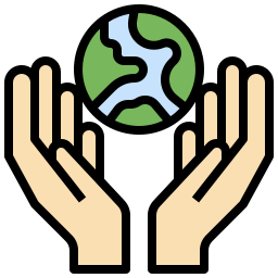 Planet earth icon