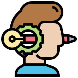 Design thinking icon