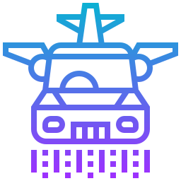 Flying car icon