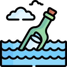 Message in a bottle icon