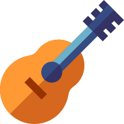 guitarra espanhola Ícone