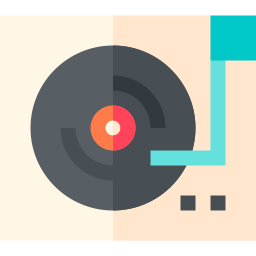 Vinyl record icon