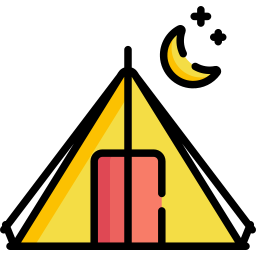 camping zelt icon