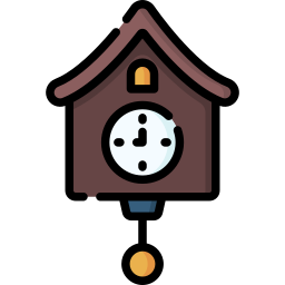 Cuckoo clock icon