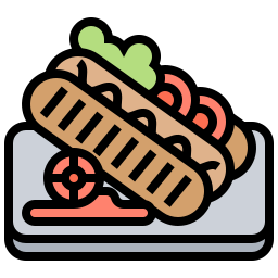 Hot dog icon