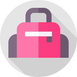 Sport bag icon