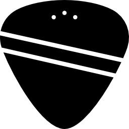 Guitar pick icon