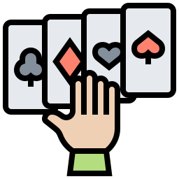 Poker cards icon