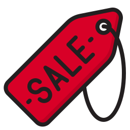 Sale tag icon