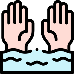 Drowning icon