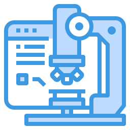 microscopio icona