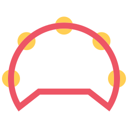 Tambourine icon