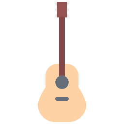 guitare acoustique Icône