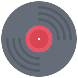 Vinyl record icon