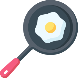 Frying pan icon