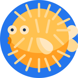 Puffer fish icon