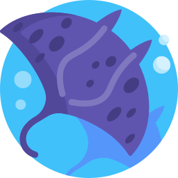 Manta ray icon