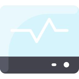 moniteur ekg Icône