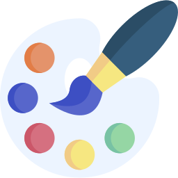 Paint palette icon